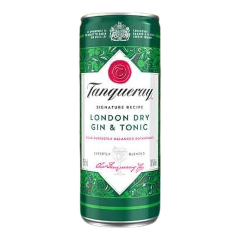 TANQUERAY GIN & TONIC LATTINA 25CL (12 pz) LONDON DRAY